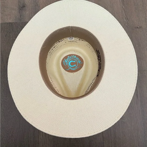 Charlie 1 Horse Hat White - Picture 3 of 8